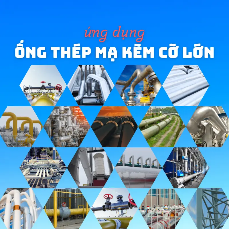 Ứng dụng của ống thép đường kính lớn