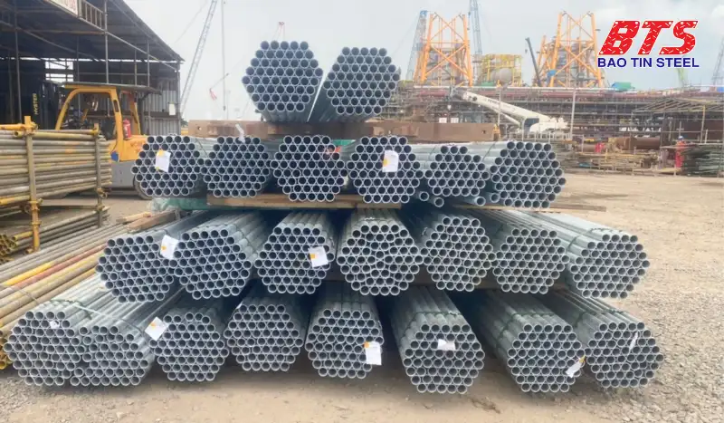 Ống thép mạ kẽm tại kho Thép Bảo TÍn Ống thép mạ kẽm tại kho Thép Bảo TÍn