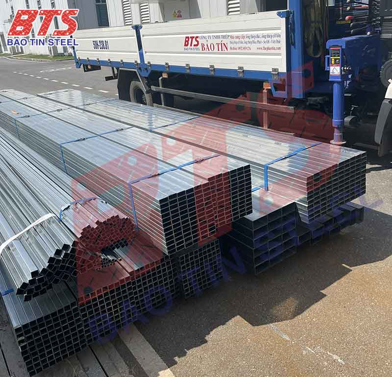Thép hộp mạ kẽm Hòa Phát