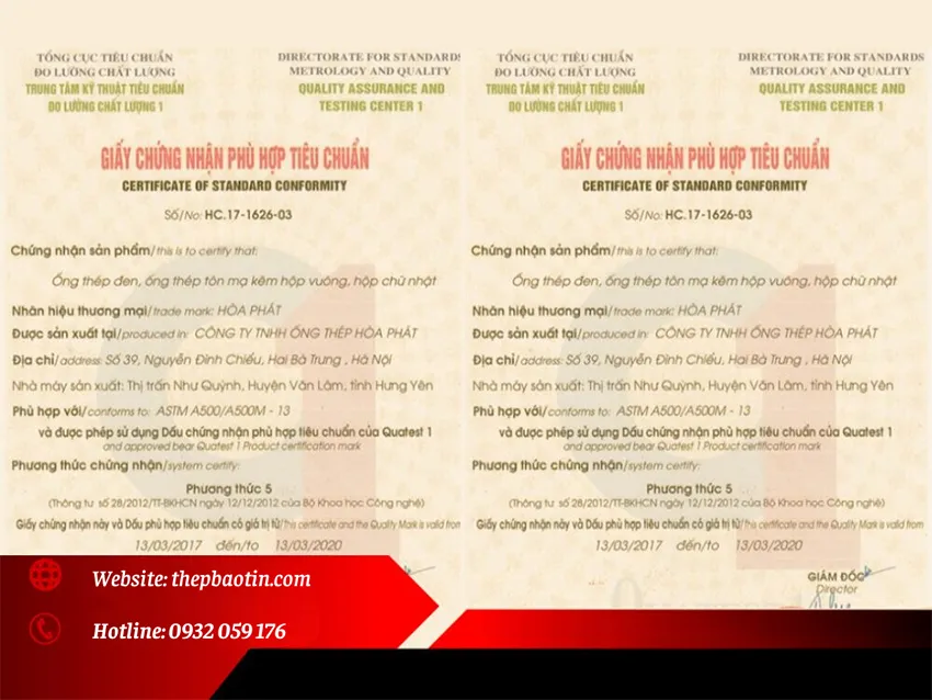 Chứng nhận CQ