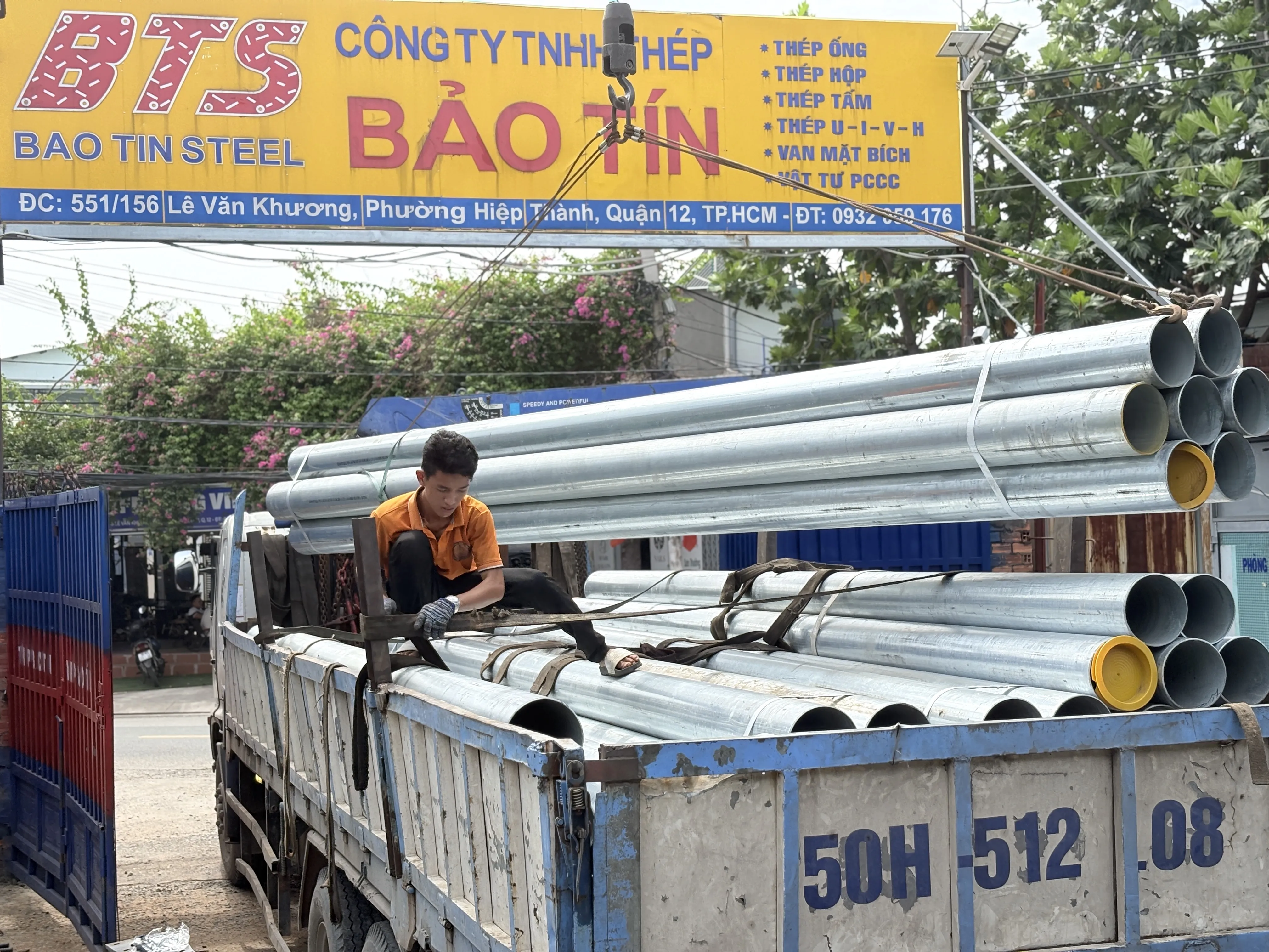 Ống thép mạ kẽm Ø219mm