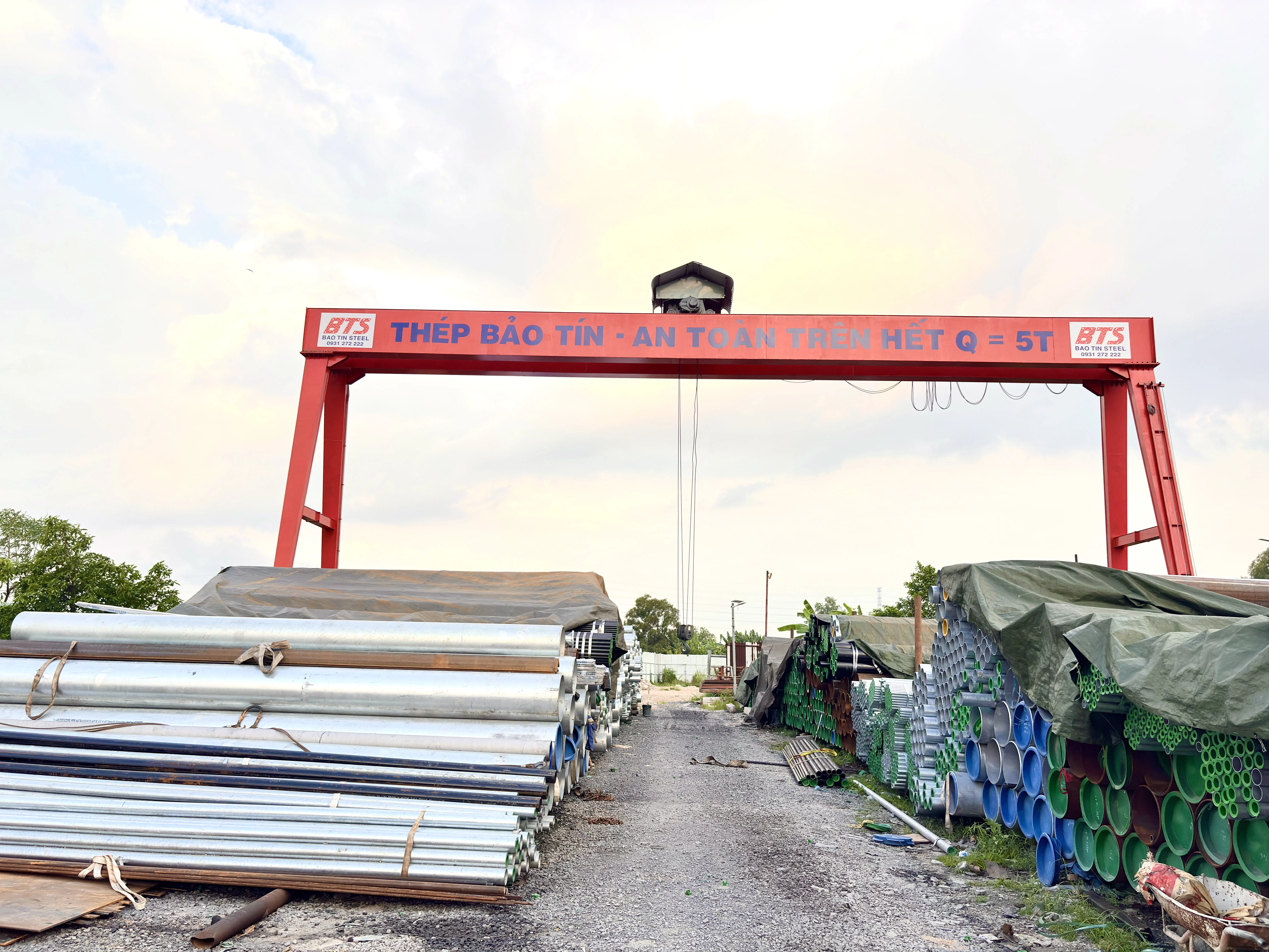 Ống thép mạ kẽm Ø406mm