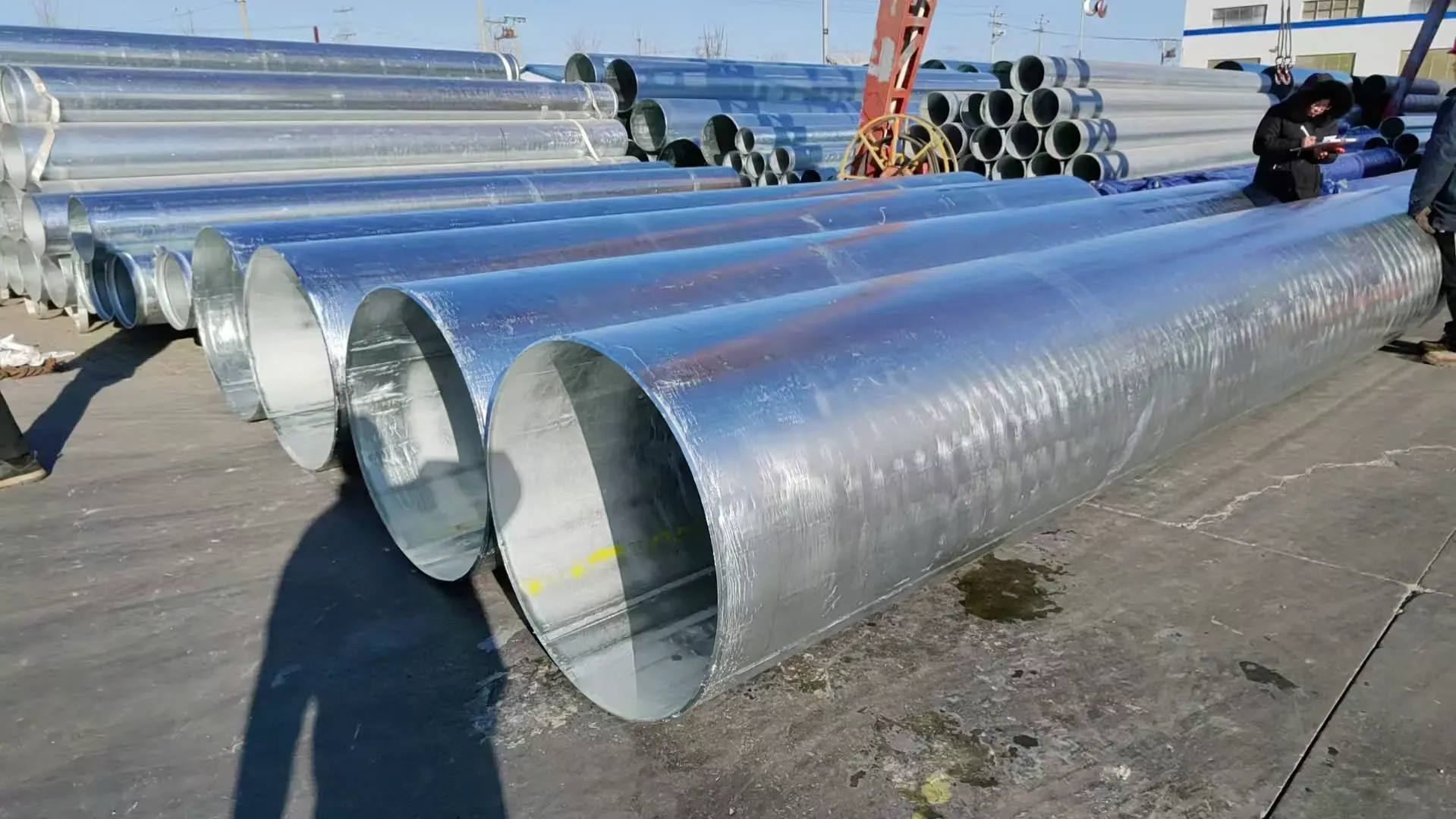 Ống thép mạ kẽm Ø610mm