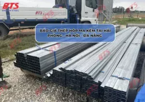 Báo giá thép hộp mạ kẽm tại Hải Phòng