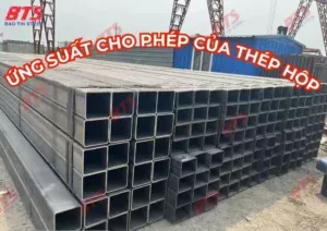 Ứng suất cho phép của thép hộp